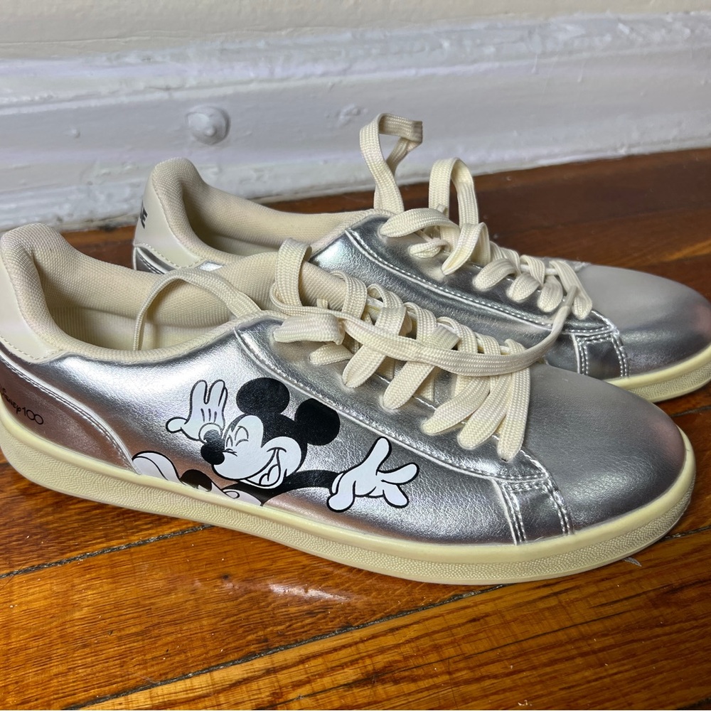 Lefties Disney 100 Year Anniversary Silver Sneakers